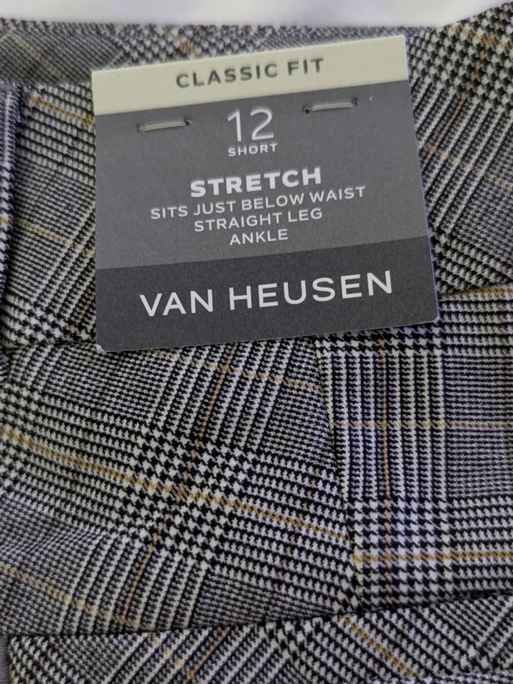 NWT Van Heusen Women's Classic Fit Dress Pants Size 12S - Picture 1 of 5